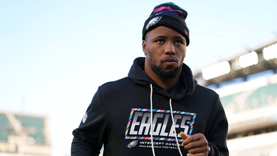 Is Saquon Barkley playing today? Eagles injury report with RB on the mend