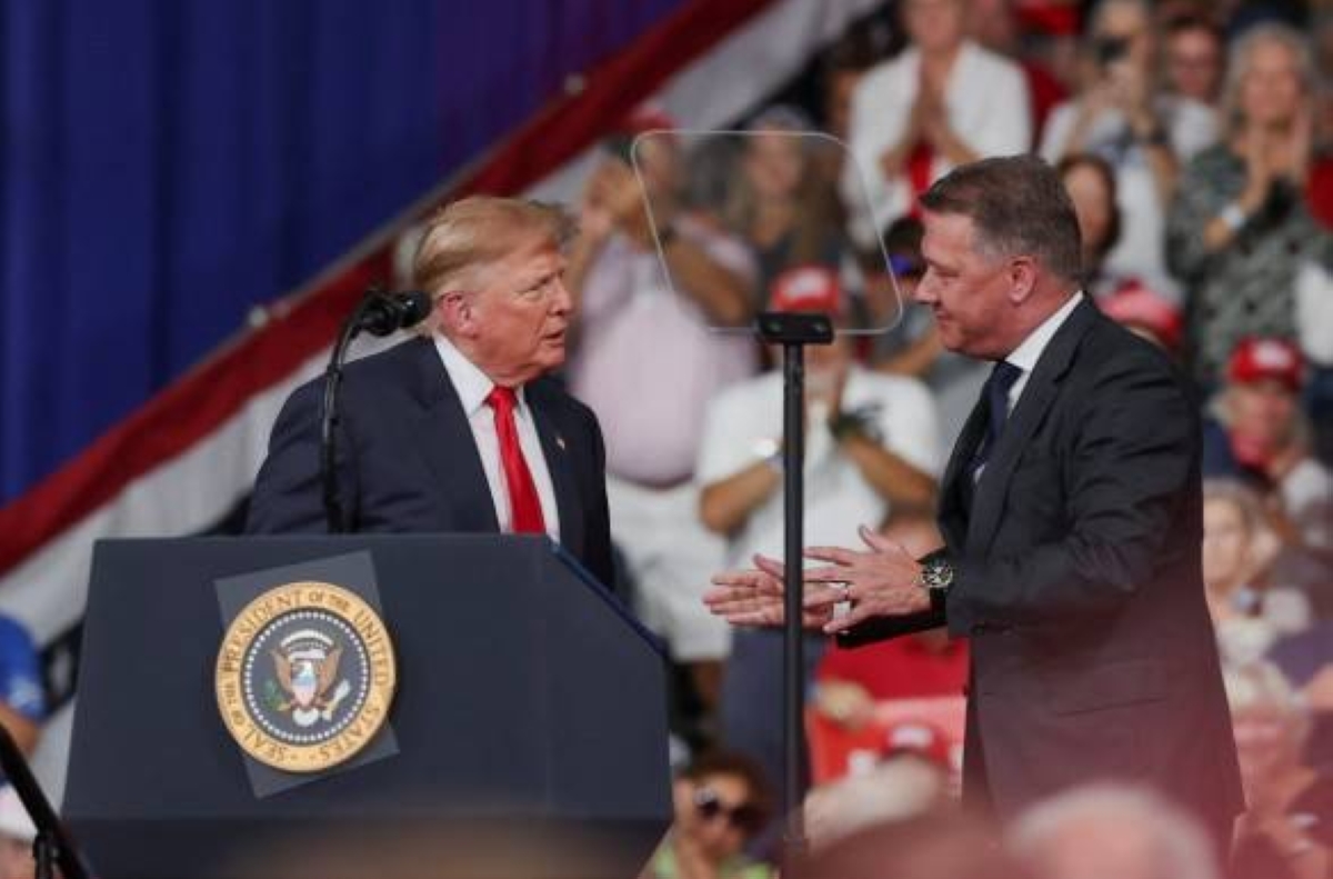 German union slams Audi boss's appearance at Trump rally