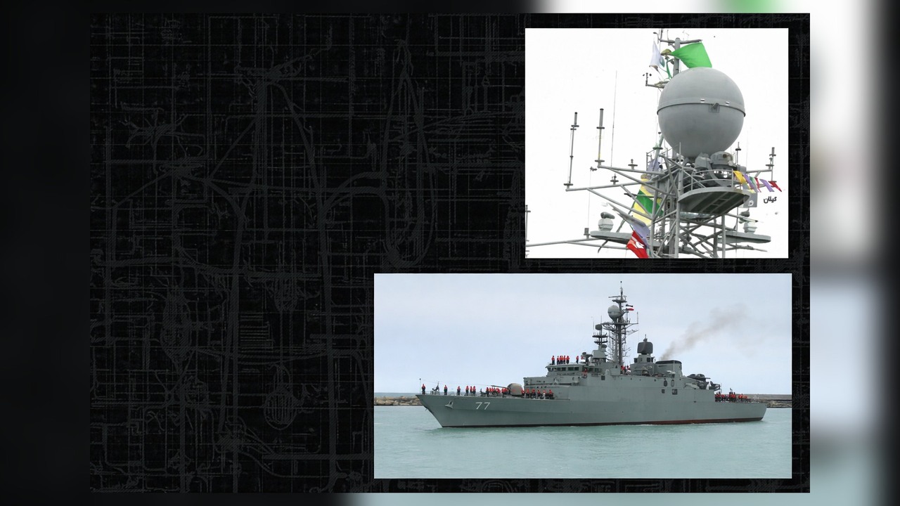 Throwback to Iran's Jamaran-class frigate capabilities
