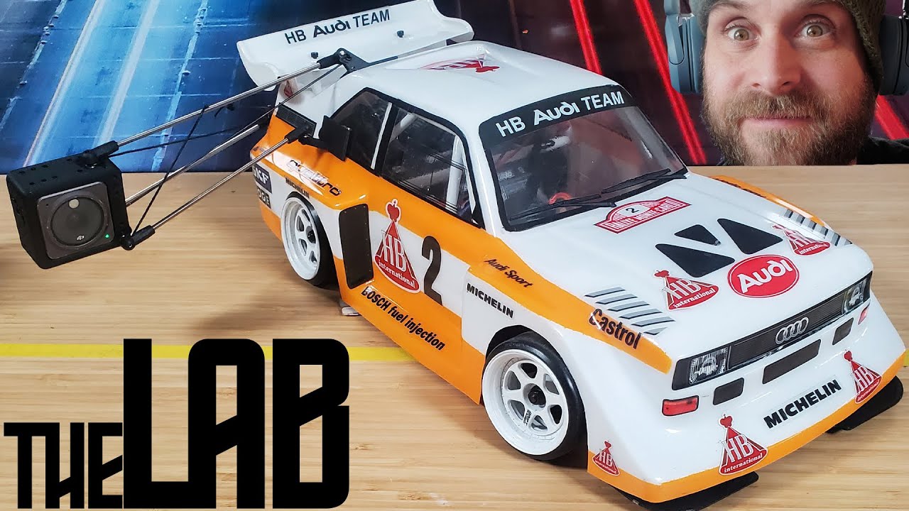 The lab: RC camera cars, dirt bike repairs, and CAD builds