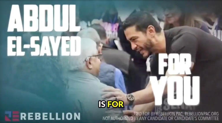 Pro-Abdul El-Sayed ad sparks fury with claim Israel to blame for high ...