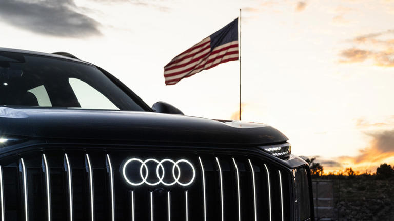 Audi boss slammed over appearance with Trump at midterm rally