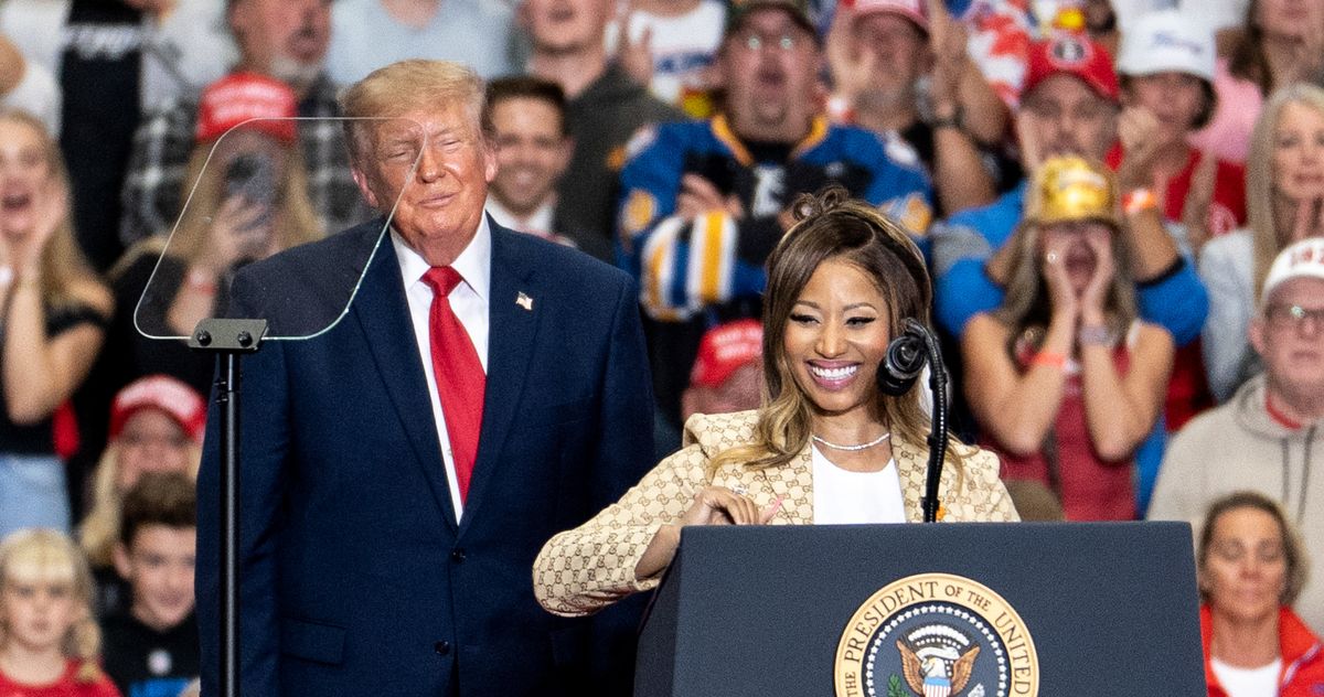 Does Nicki Minaj want to be press secretary?
