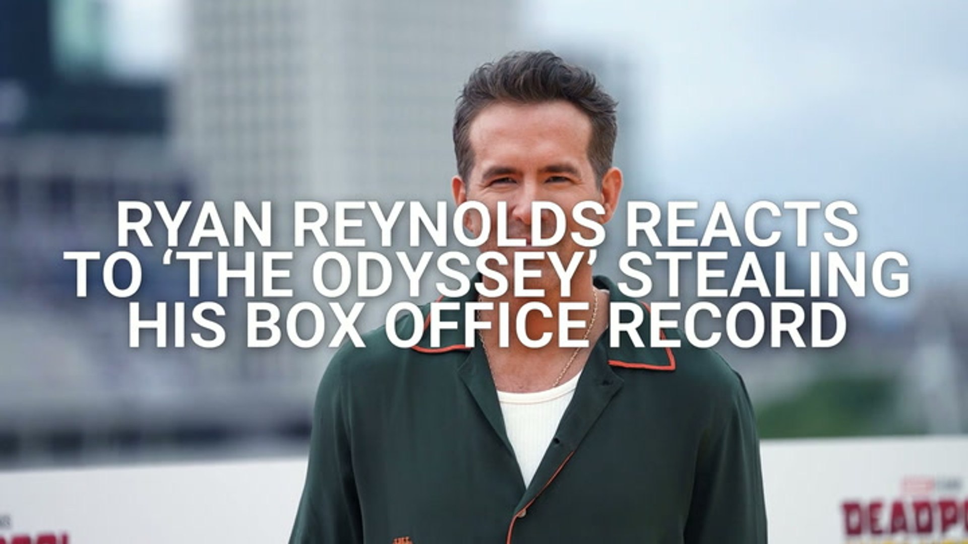 Ryan Reynolds shared his take on 'The Odyssey' beating 'Deadpool and ...