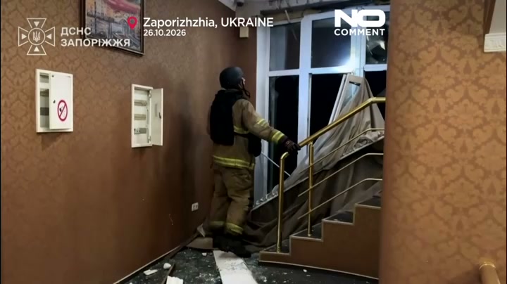 Ukraine: Russian strikes hit Odesa and Zaporizhzhia, injuring four