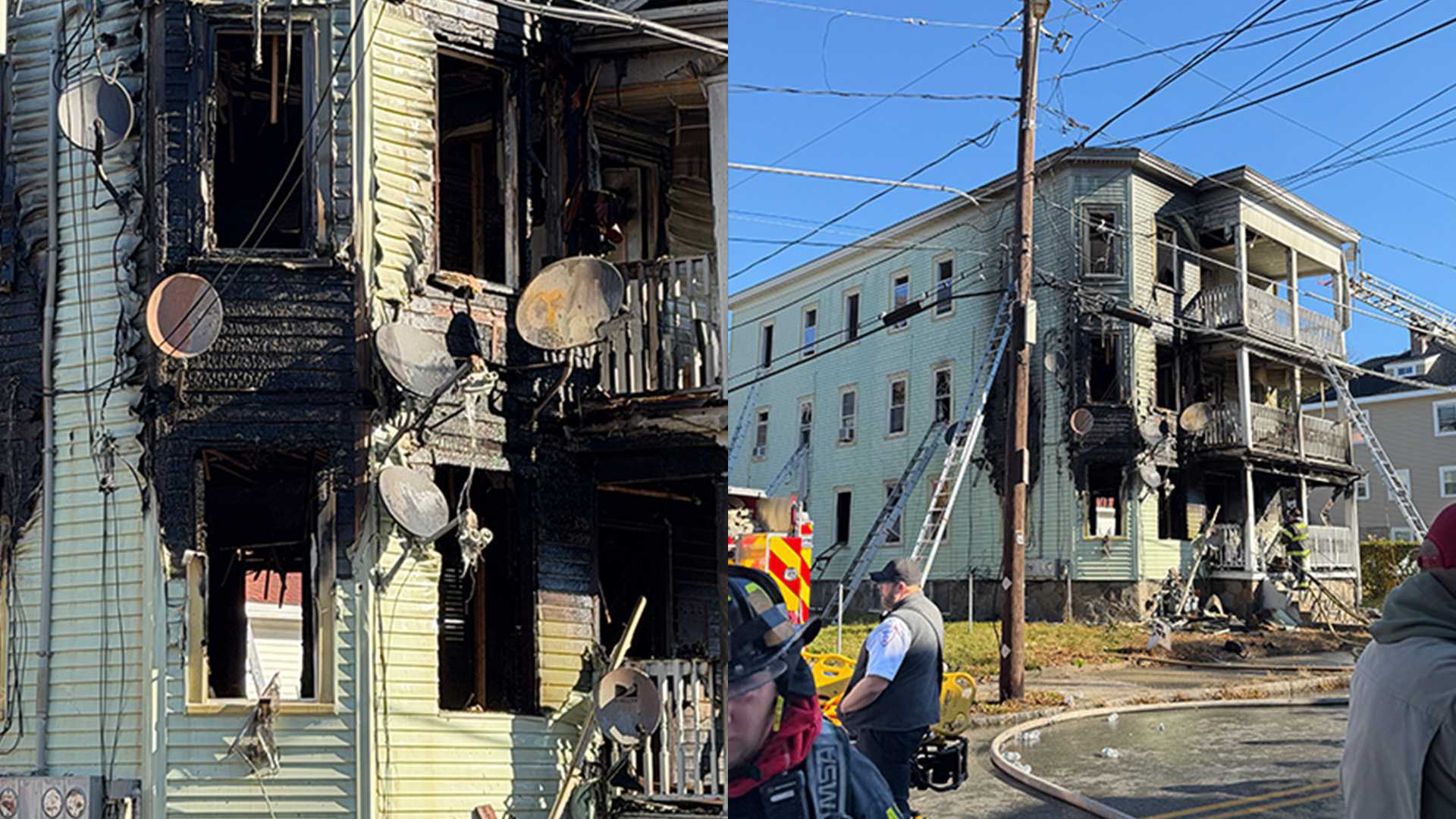 5 people rescued from fire at multifamily home in Brockton