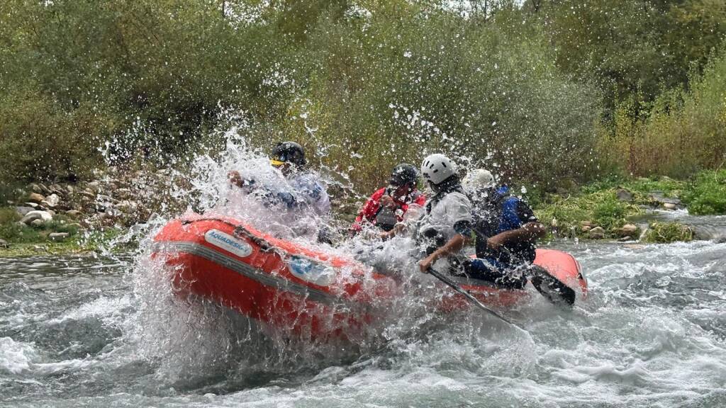 Rafting, fine settimana si soddisfazioni sul fiume Sele per il ...
