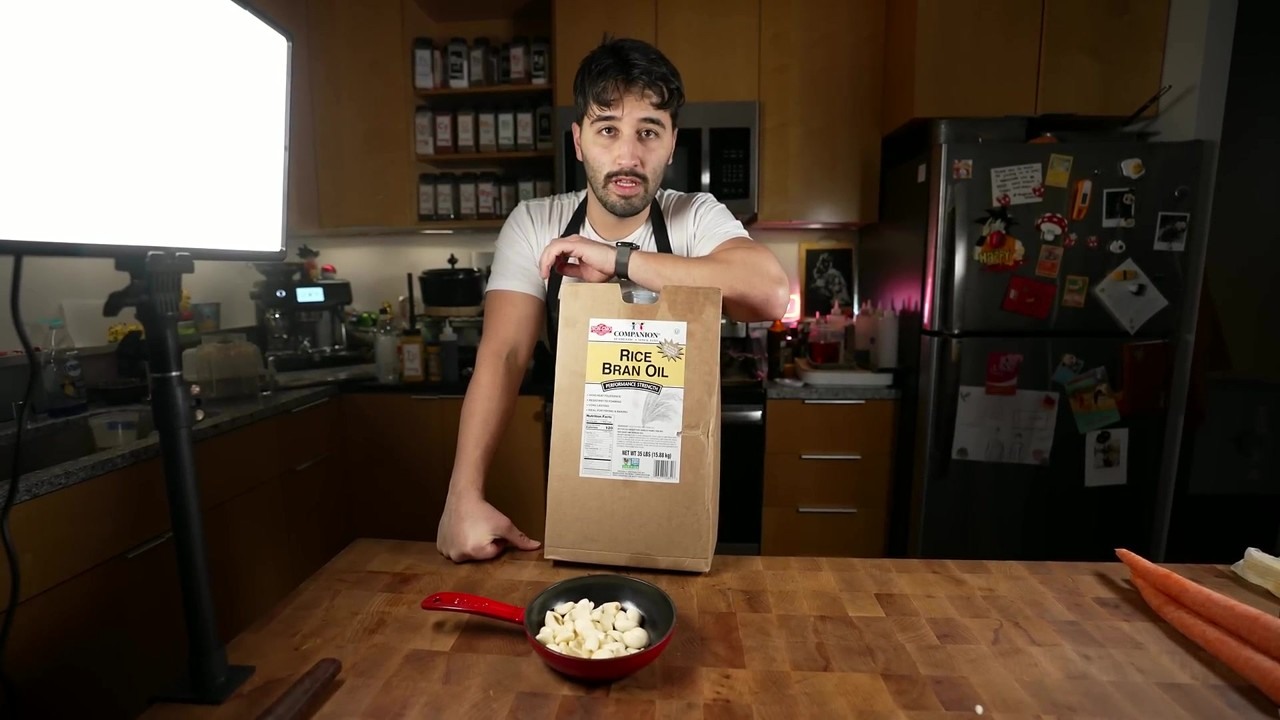 Proper cooking technique for golden garlic