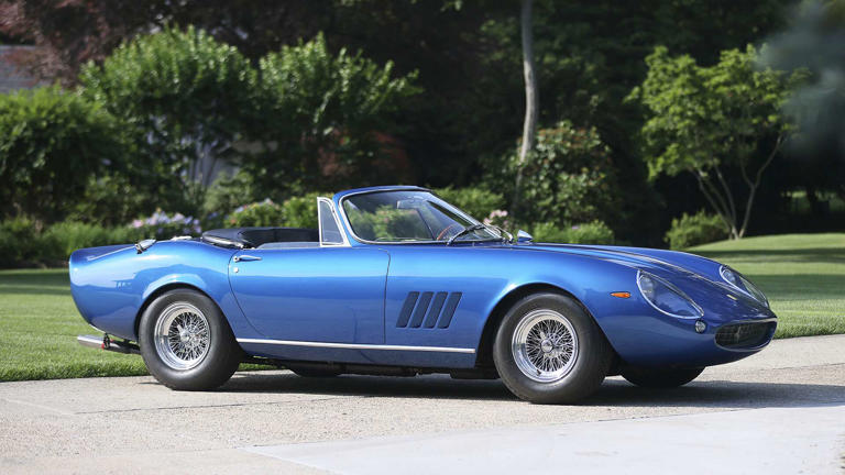 Gooding Christie's to offer Steve McQueen's Ferrari 275 NART Spider