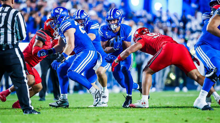 Potential top 10 Holy War between BYU and Utah set for morning kickoff