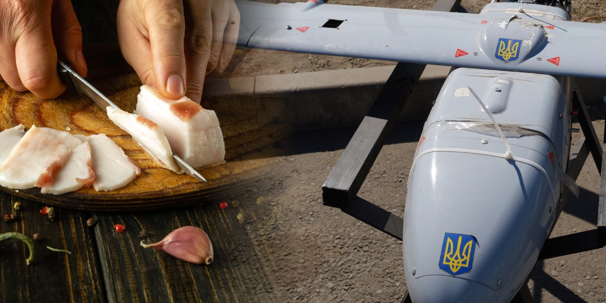 How Ukraine uses cured pork fat to protect its drones against the cold