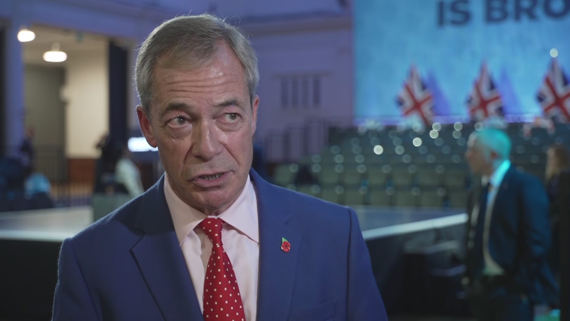 Farage says he understands people’s frustrations with Brexit