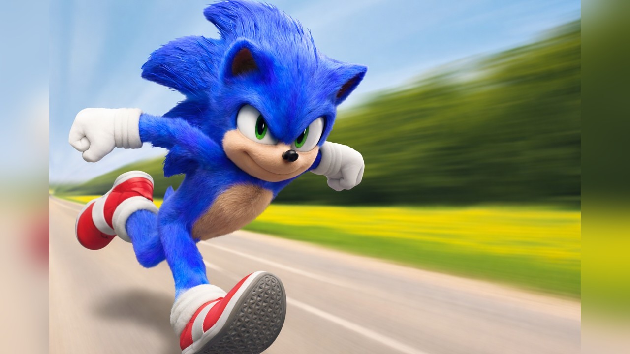 Sonic's worn-out shoes show how he runs