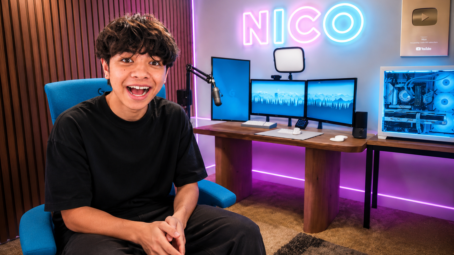 Nico’s $13,000 gaming setup transformation
