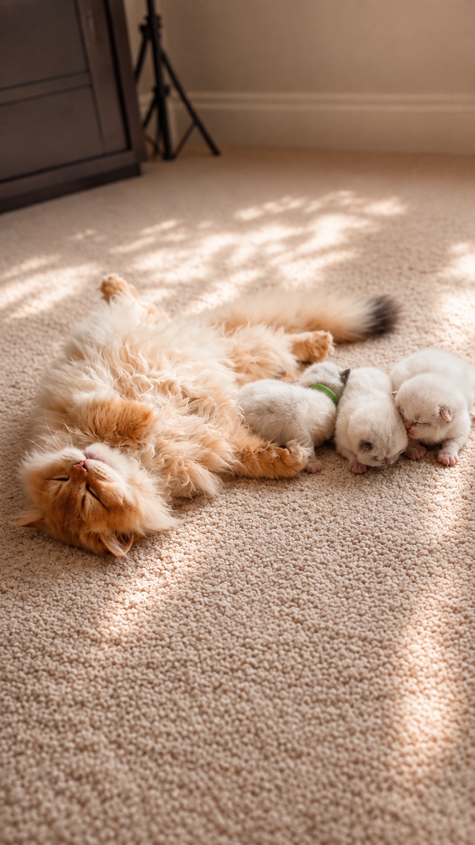 Getting ready for life as a cat dad