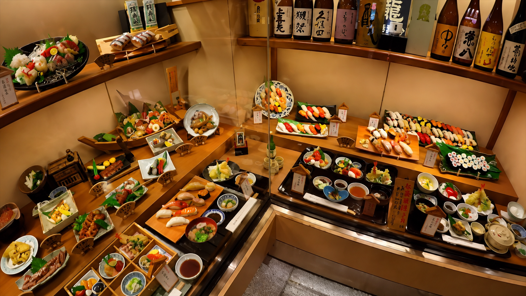 Why Japanese restaurants display realistic fake food instead of real dishes