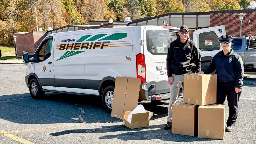 Over 2,000 pounds of prescription drugs collected in Hampshire County