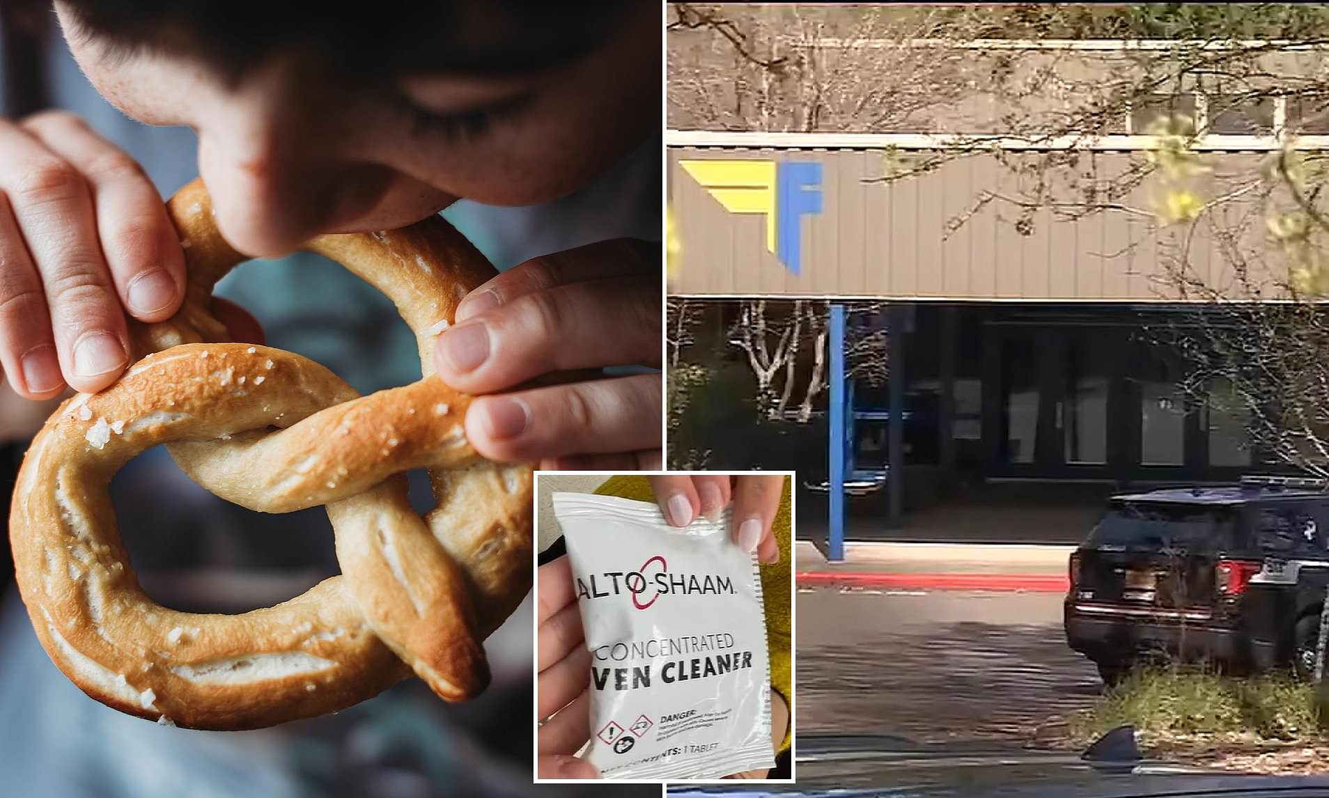 School burned boy's throat after serving up pretzels dusted with ...