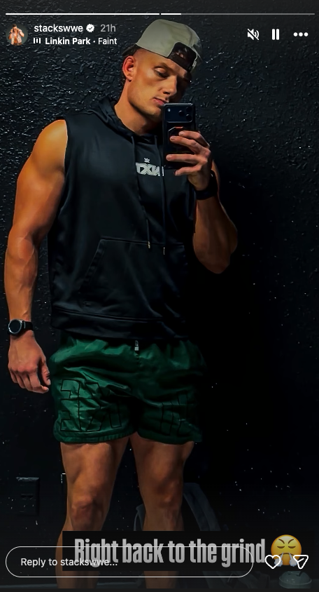 NXT talent back to the grind after being stretchered out of recent ...