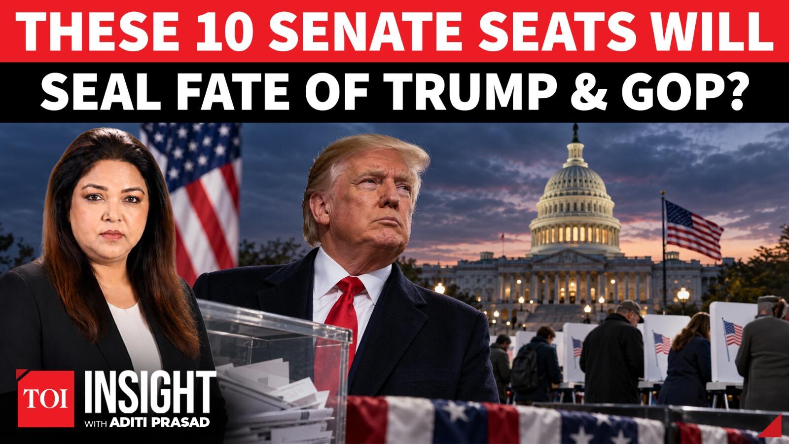 10 Senate seats that could make or break Trump: Will Democrats pull off ...