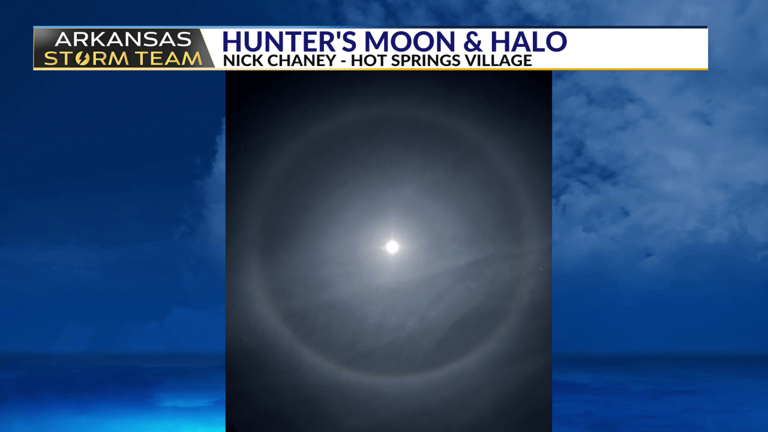 Arkansas Storm Team blog: There was a ring around the moon Sunday night