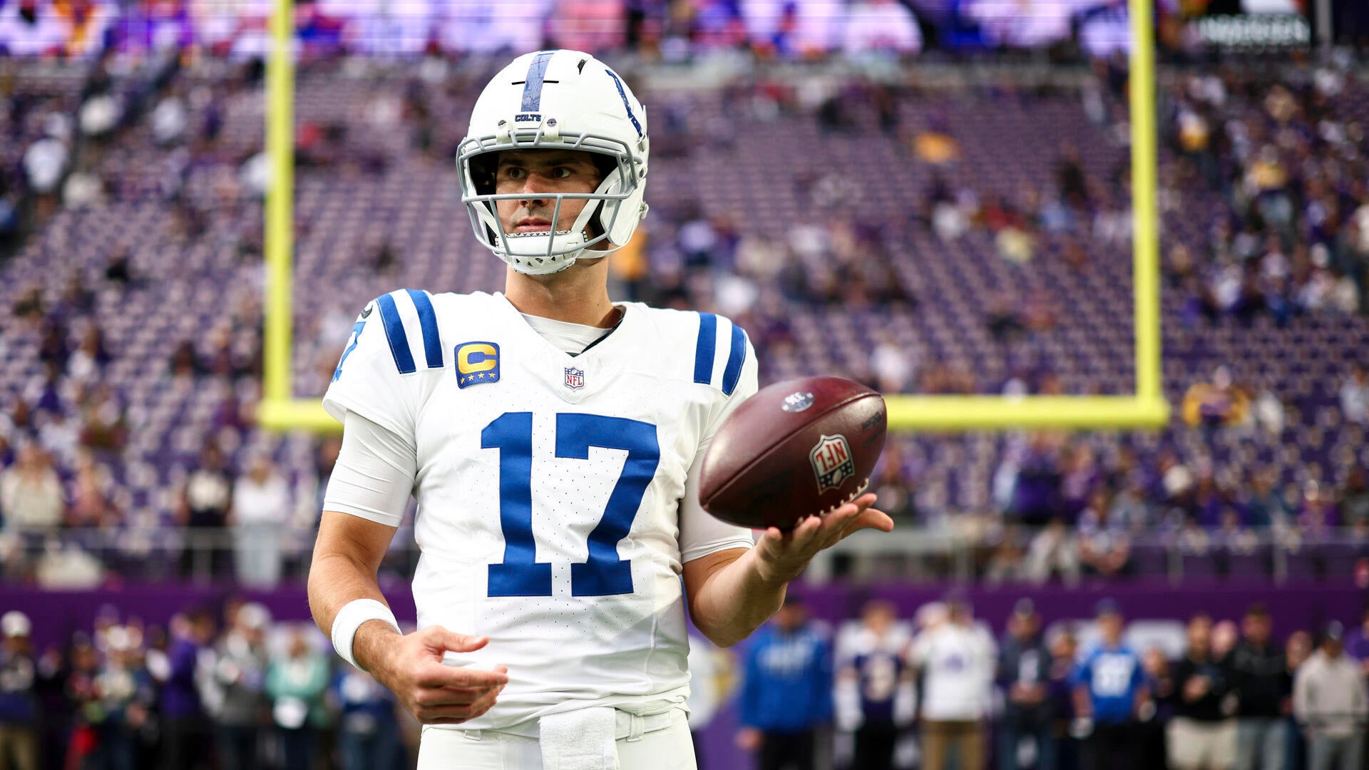 Colts' Shane Steichen has not thought about QB change despite Daniel ...