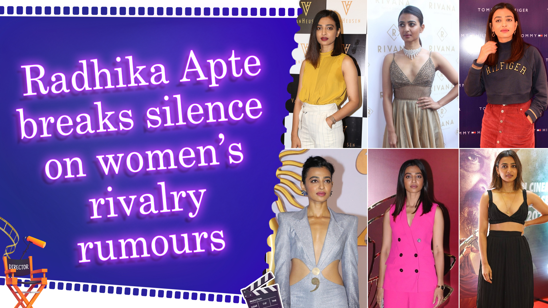 Radhika Apte rejects stereotype of women fighting on sets, calls it an ...