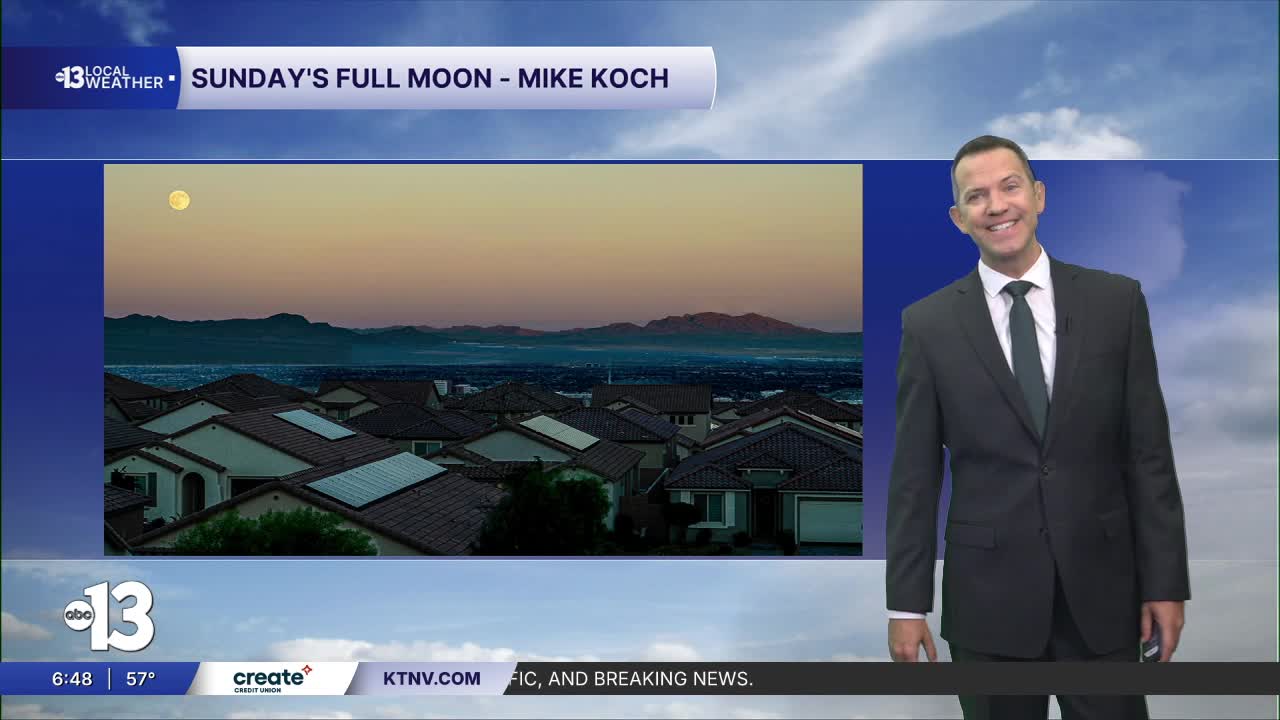 Full Hunter's Moon photos from Sunday evening
