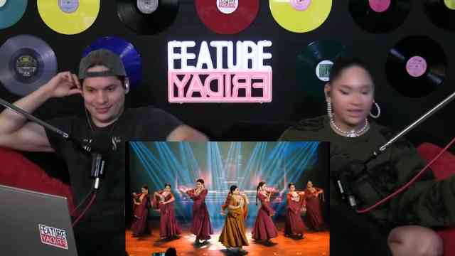 Indian dancers perform high energy routines to western music