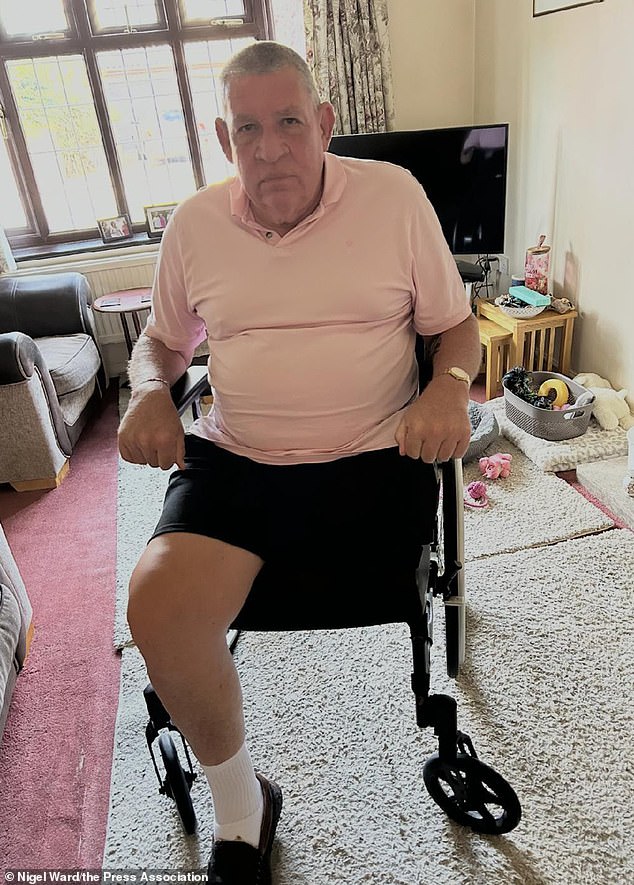 Wheelchair-bound amputee, 71, with one leg wins battle for blue parking ...