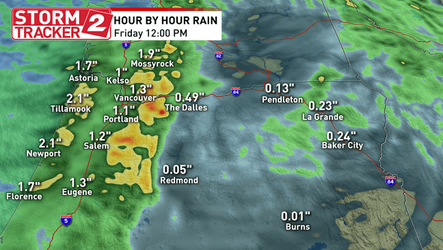 Rain returns to NW Oregon, SW Wash. with Cascade snow and a cold ...