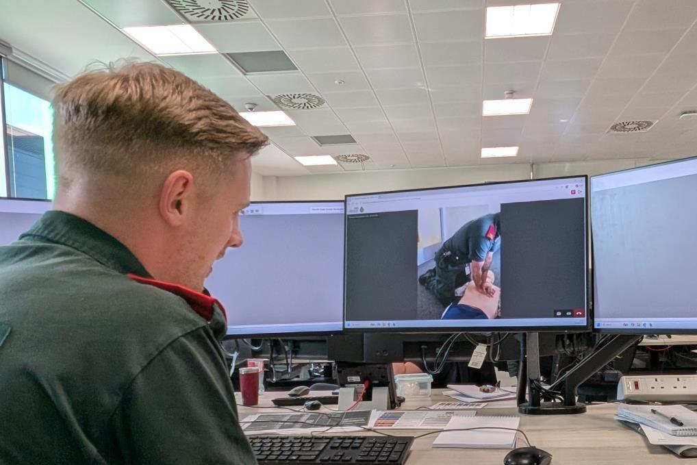 New video call project set to transform cardiac arrest care at SECAmb