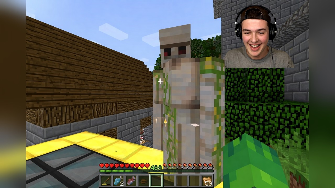 BeckBroJack tests Thor superpowers in Minecraft