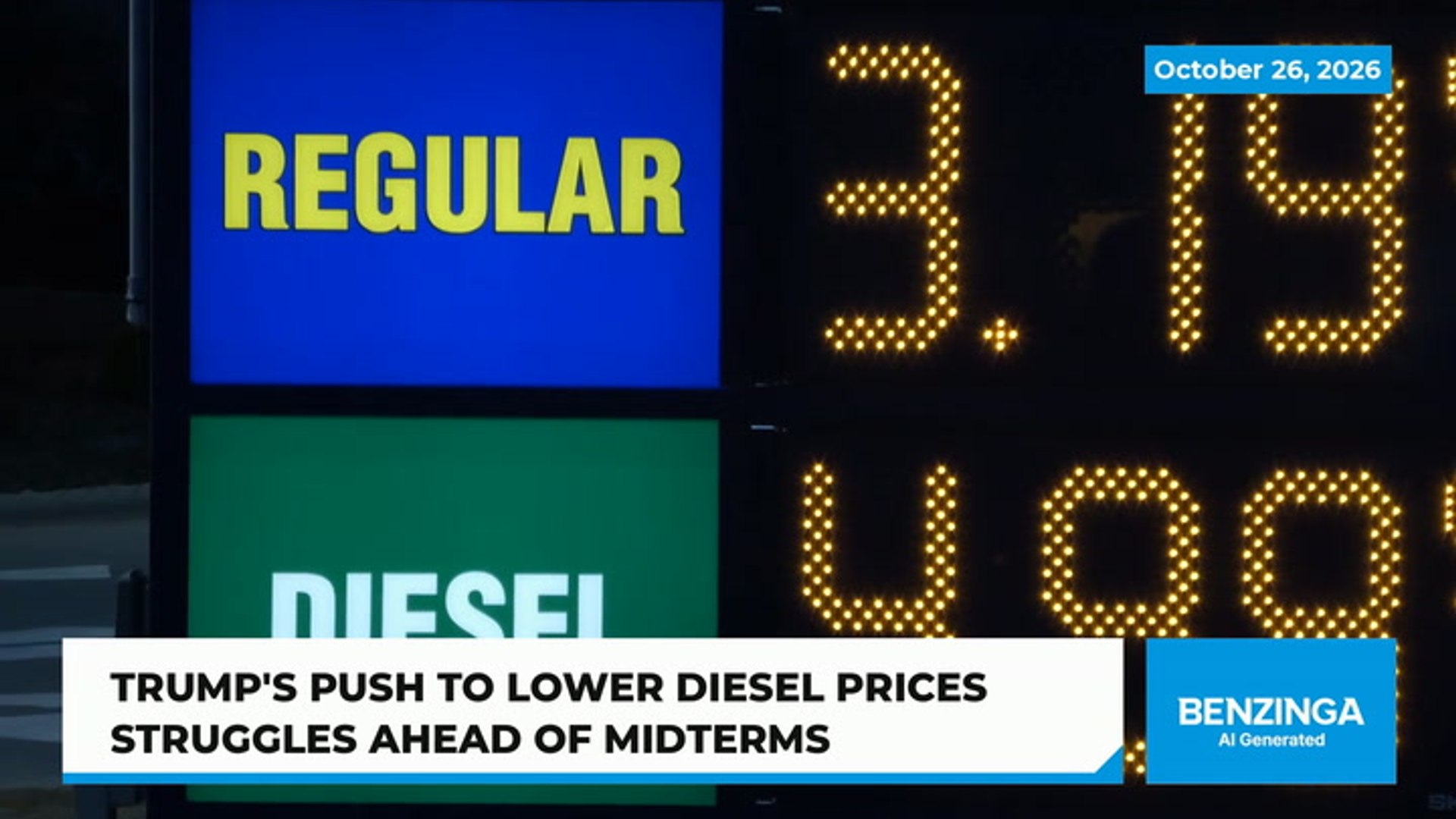 Trump's diesel relief push stalls