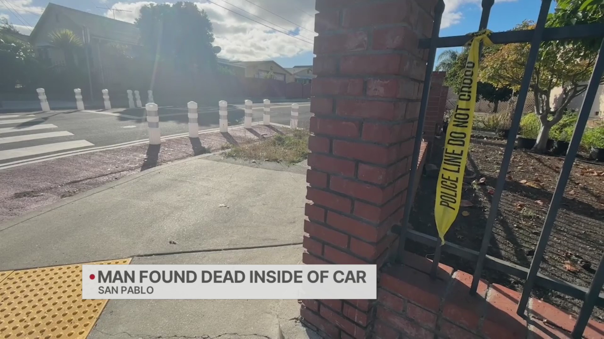 33-year-old man found dead inside vehicle in San Pablo