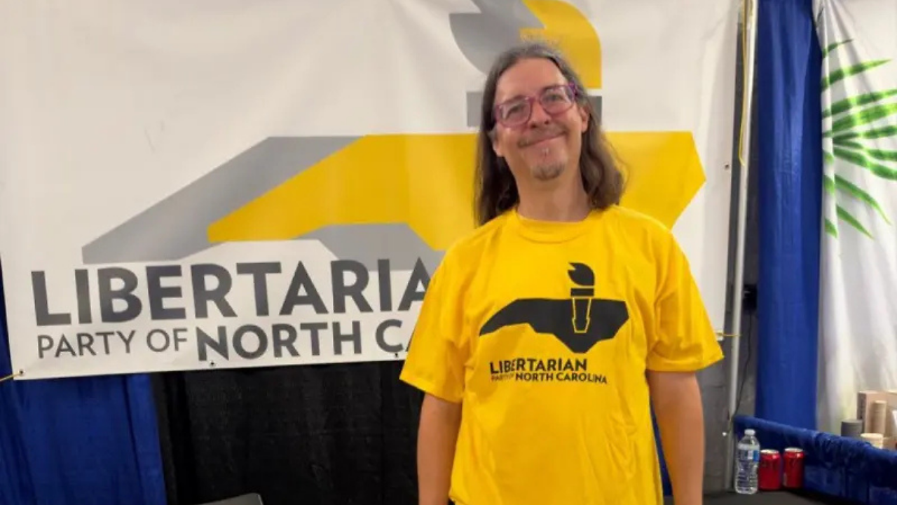 Who is Jonathan D Miller? North Carolina libertarian candidate live ...