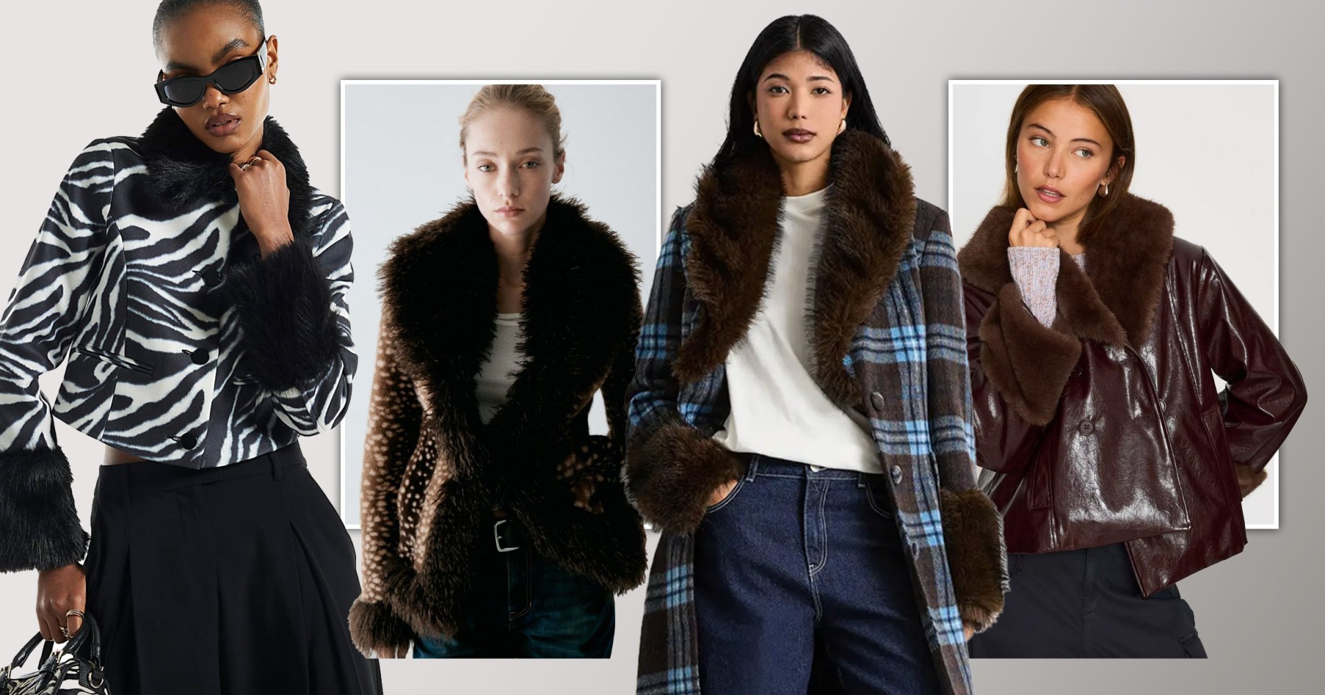 The faux fur-trim coat trend fashion lovers can't resist