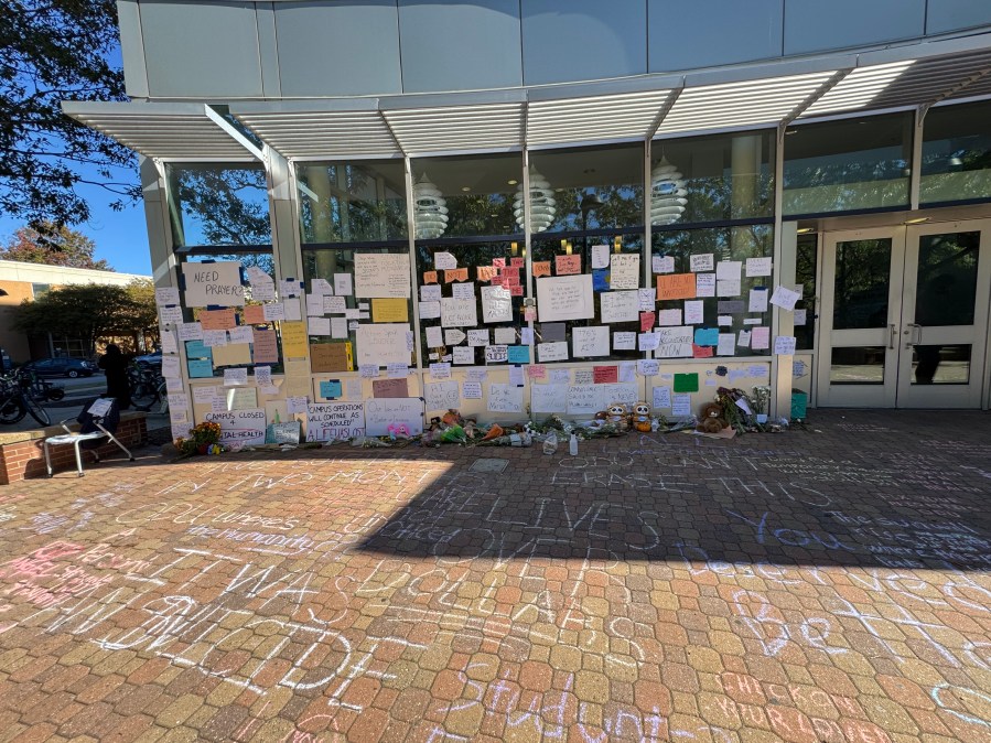 Tributes for deceased Old Dominion student scheduled for removal