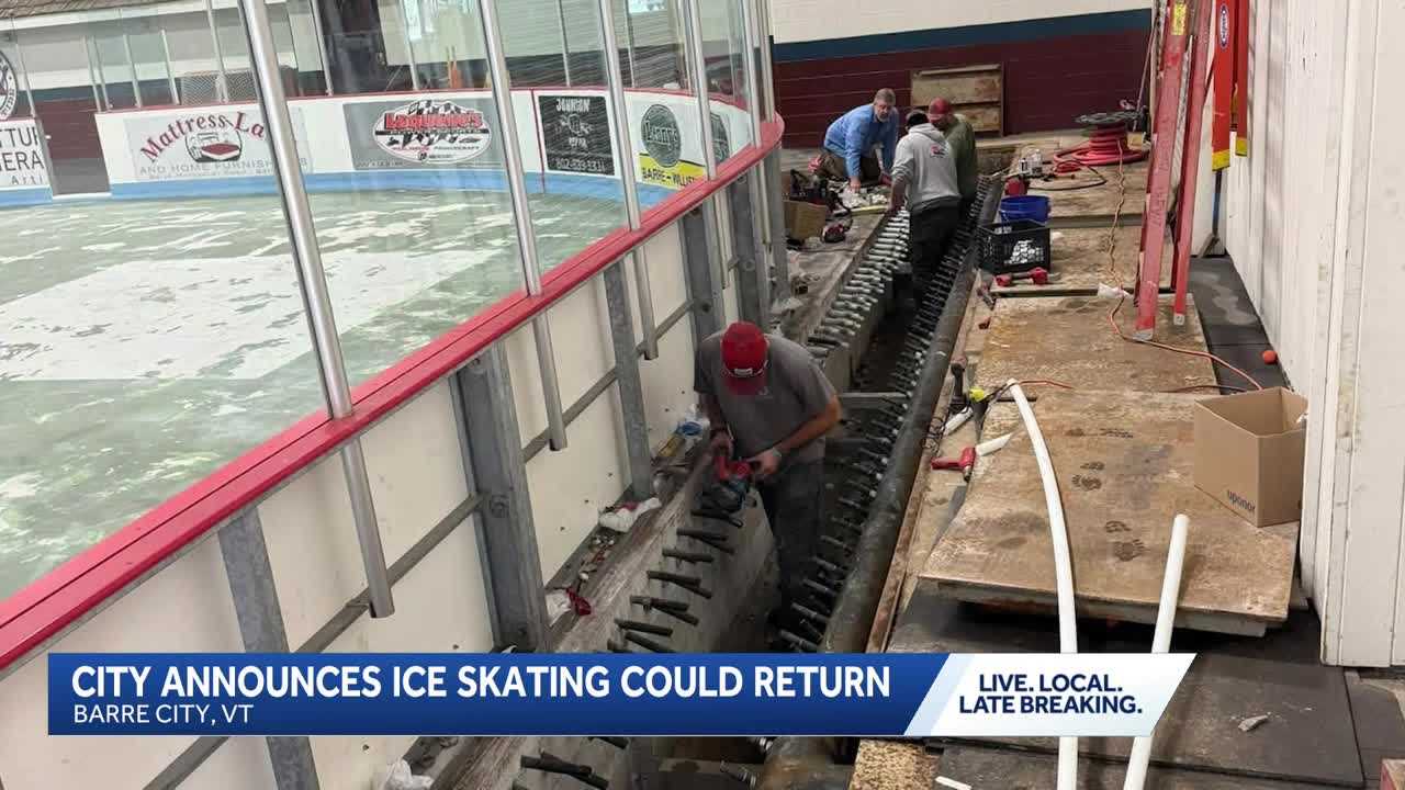 Barre ice rink may open for winter after cooling system repairs