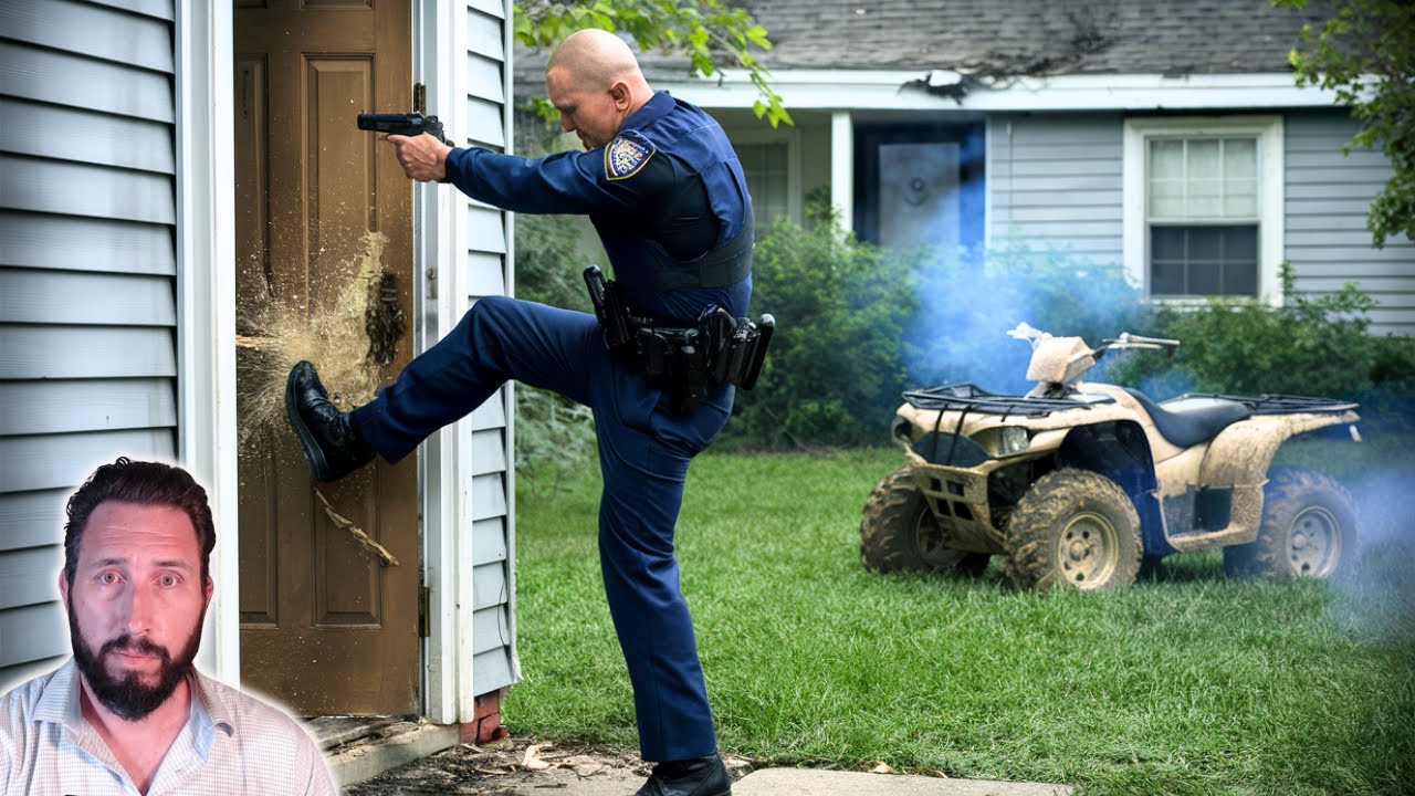 Cops kill man for driving ATV in neighbor's yard