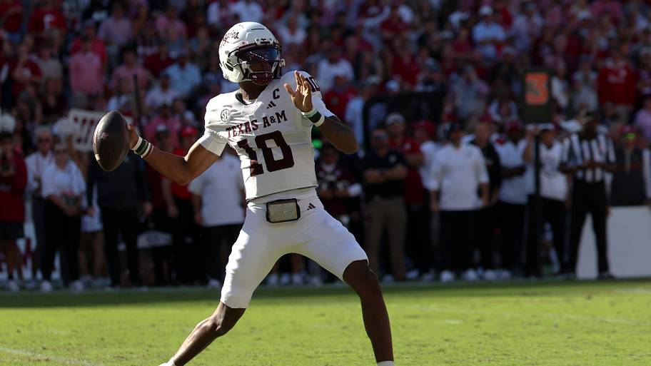 Mike Elko addresses Texas A&M's QB situation after loss to Alabama