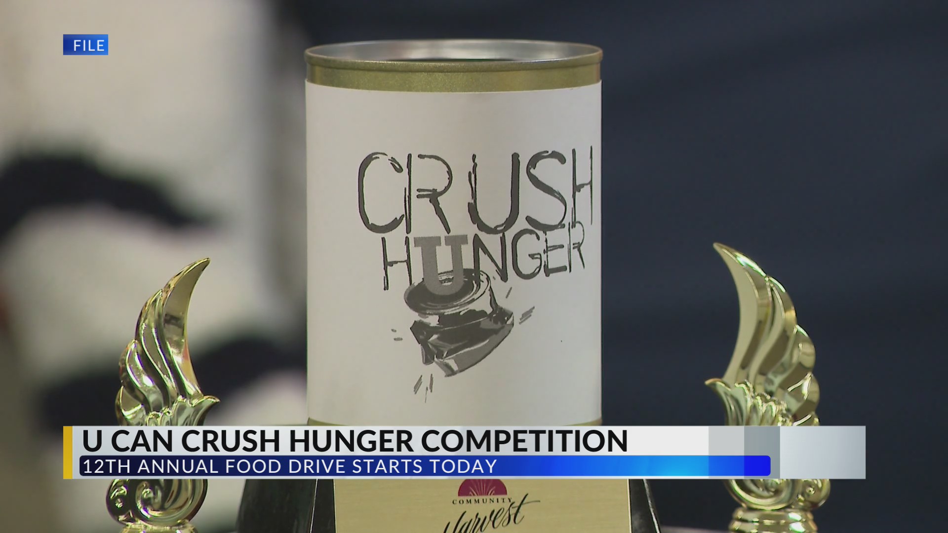U Can Crush Hunger Competition WANE 15 at Noon