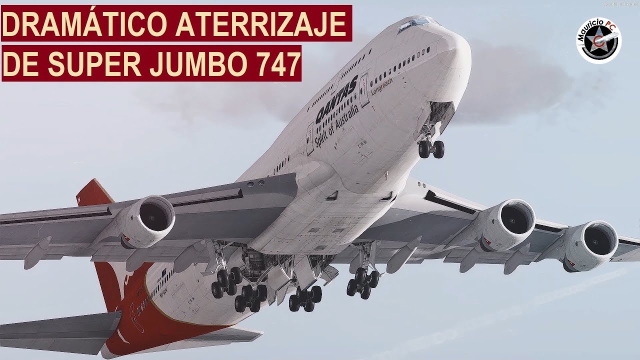 A Qantas jumbo jet’s terrifying landing | Boeing 747 flight 1