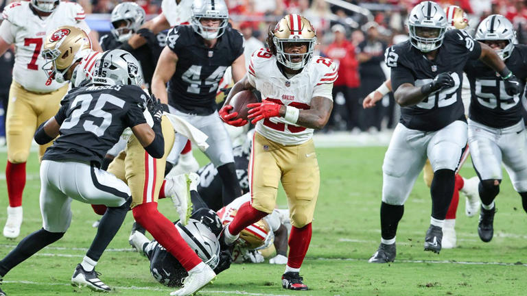 NFL adjusts start time of Week 9 49ers vs. Raiders game at Levi's Stadium