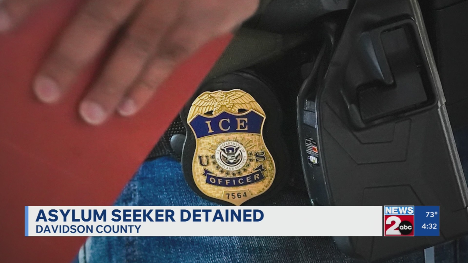 Egyptian asylum-seeker detained by ICE