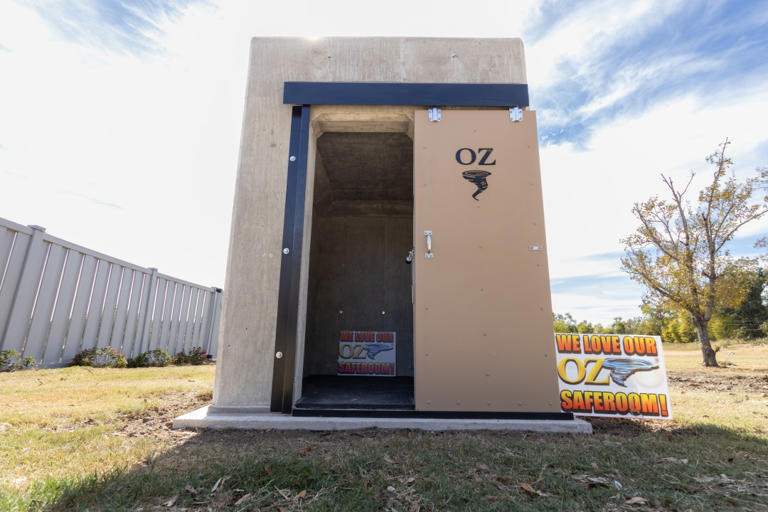 Saferoom donated to Rolling Fork tornado survivors