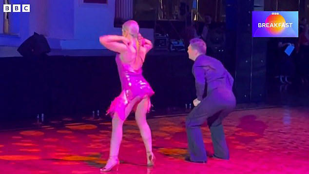 Moment Andy Burnham dances to Livin' La Vida Loca at charity event for ...