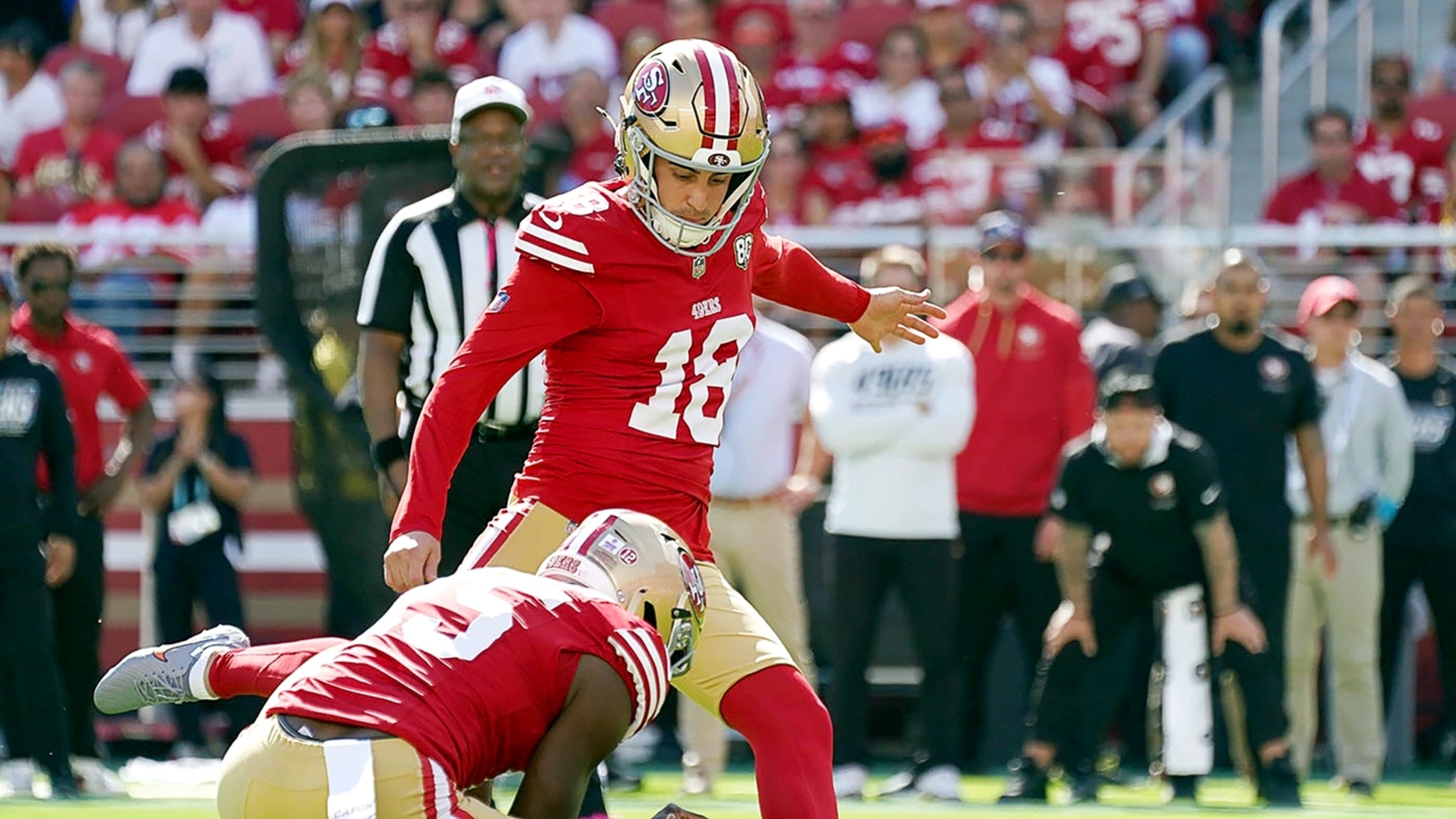 Kyle Shanahan: 49ers haven't discussed working out kickers amid Eddy ...