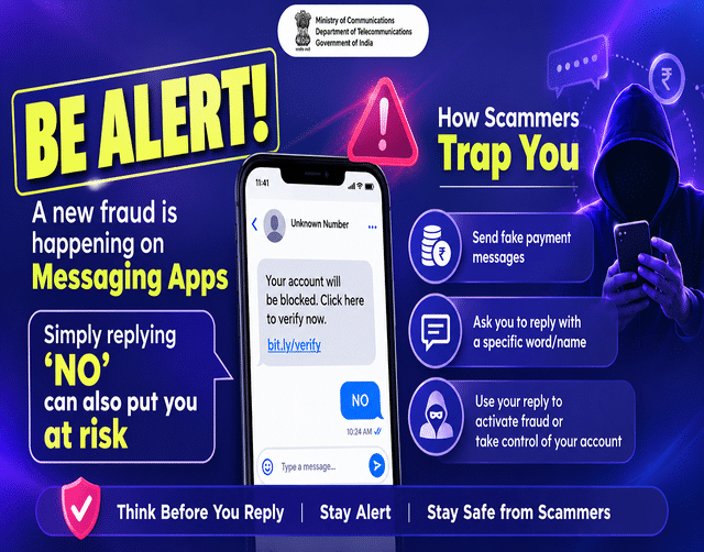Cyber fraud alert 2026: Beware of fake messages, suspicious links and ...