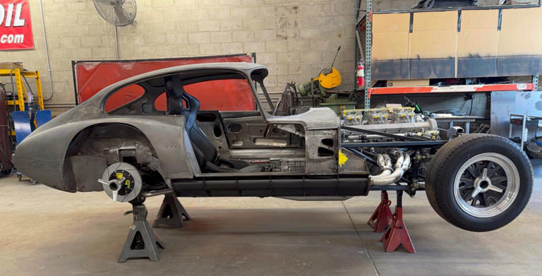 Column: A mean Jaguar hot-rod and the fight for human connection in cars